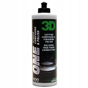 3D CAR CARE ONE HYBRID COMPOUND&POLISH 946 ml